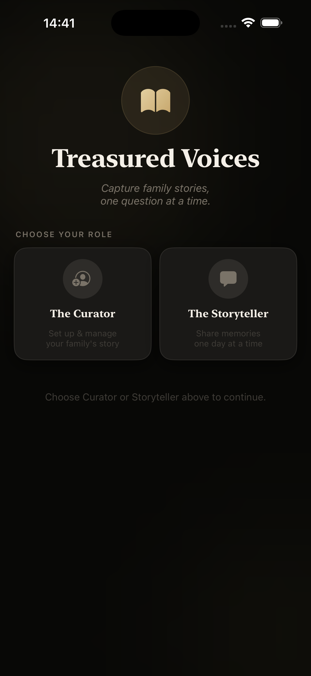 Choose Your Role