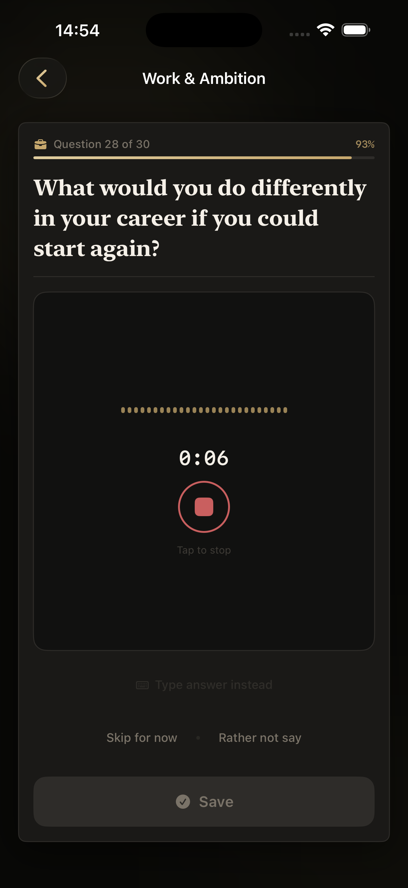 Voice Recording